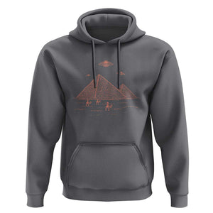 Alien Believer Saucer Cryptid Lover Extraterrestrial Beings Hoodie TS01 Charcoal Print Your Wear