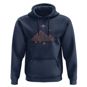 Alien Believer Saucer Cryptid Lover Extraterrestrial Beings Hoodie TS01 Navy Print Your Wear