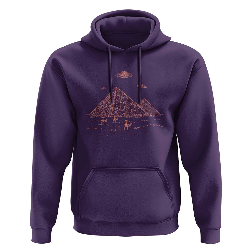 Alien Believer Saucer Cryptid Lover Extraterrestrial Beings Hoodie TS01 Purple Print Your Wear