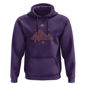 Alien Believer Saucer Cryptid Lover Extraterrestrial Beings Hoodie TS01 Purple Print Your Wear