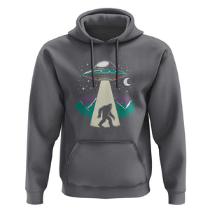 UFO Bigfoot Alien Abduction Hoodie TS01 Charcoal Print Your Wear