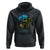 UFO Alien Just Here For The Pizza Hoodie TS01 Black Print Your Wear