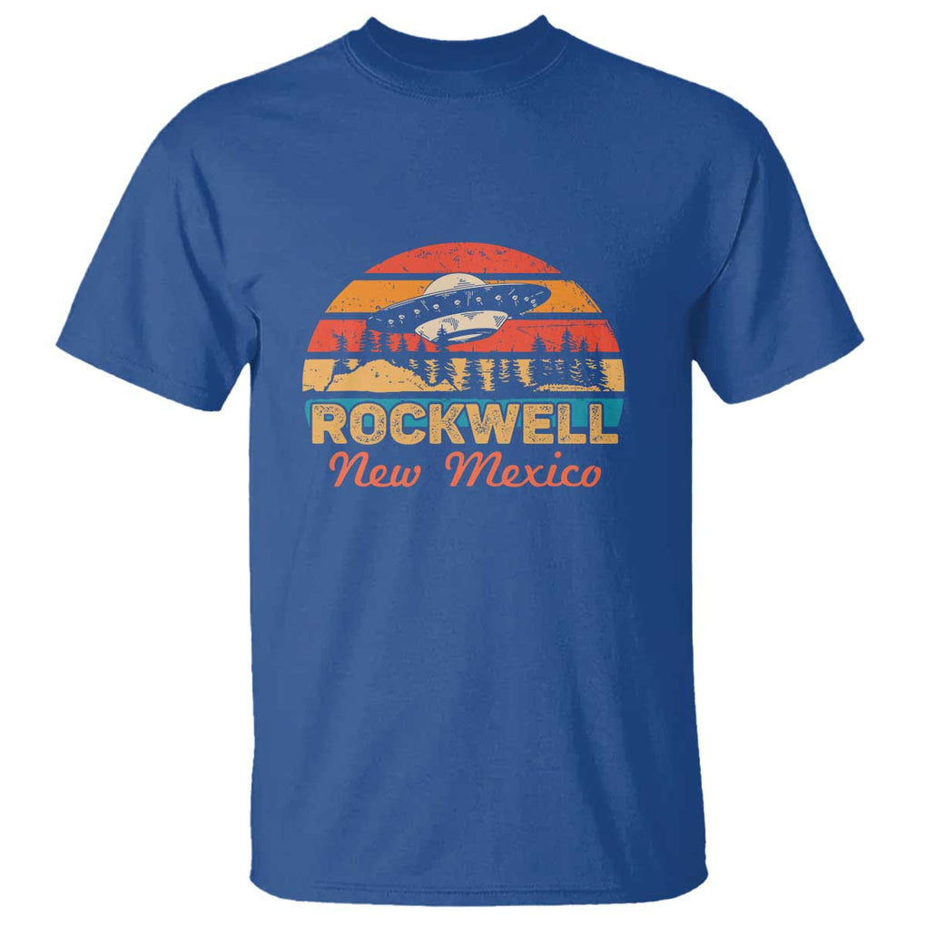 Roswell New Mexico Home of the Alien Crash Site and Cover Up T Shirt TS01 Royal Blue Print Your Wear