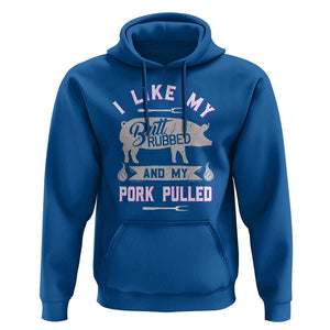 Funny BBQ Grilling Quote Pig Pulled Pork Hoodie TS01 Royal Blue Print Your Wear
