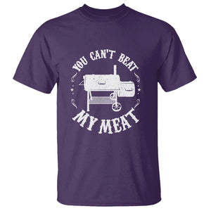 Funny BBQ Pit Reverse Flow Smoker Accessory Dad Grill T Shirt TS01 Purple Print Your Wear