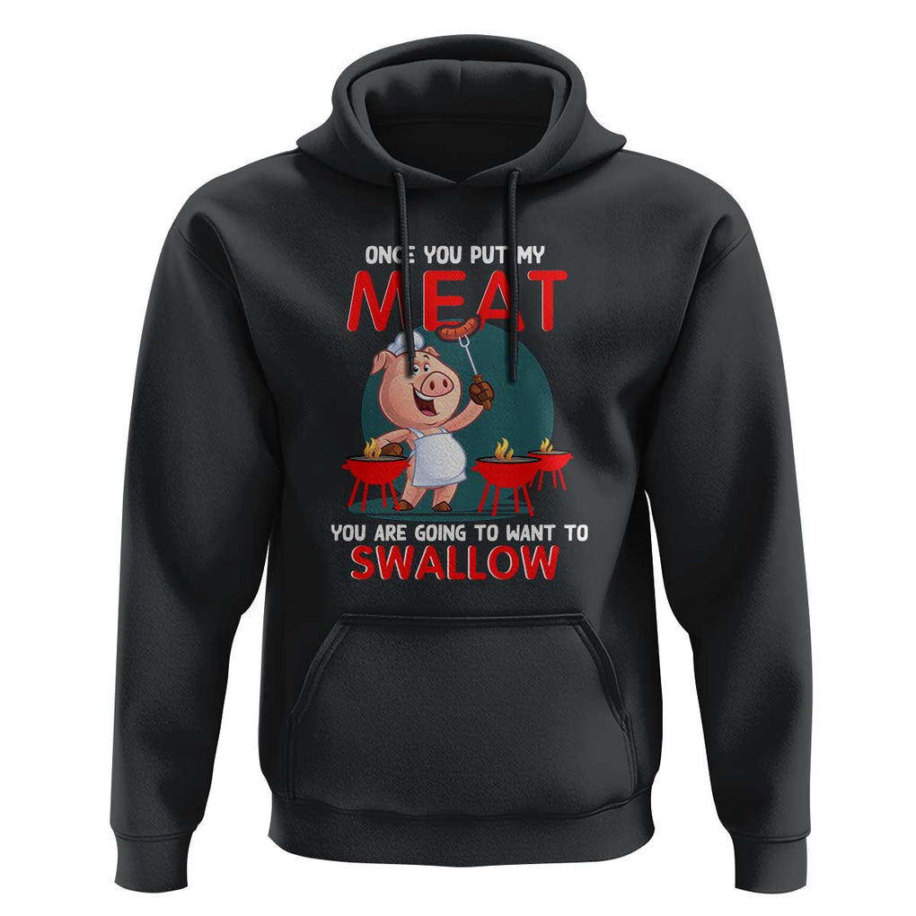 Funny BBQ Hoodie TS01 Black Print Your Wear