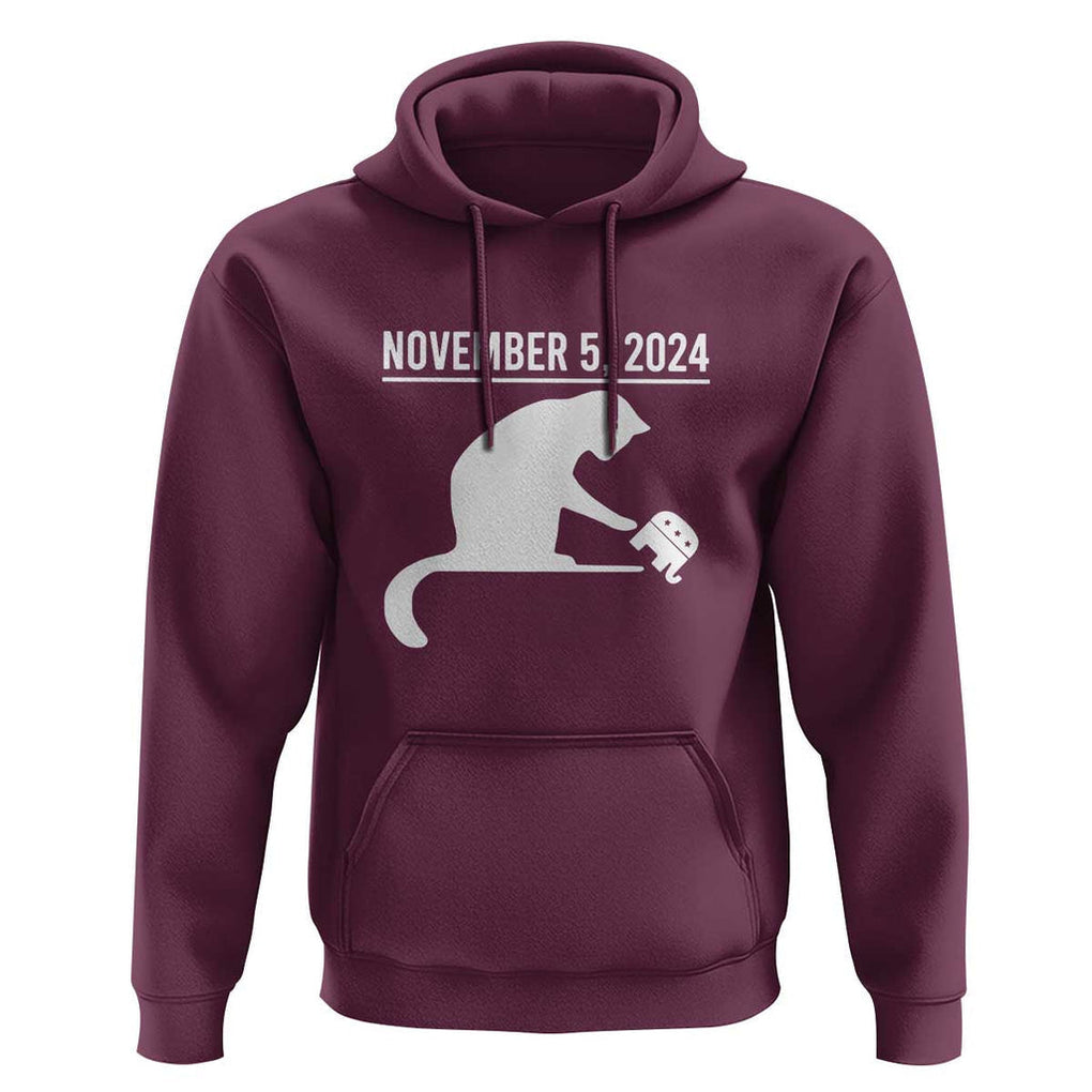 November 5, 2024 Women's Rights Hoodie Feminist for Women TS01 Maroon Print Your Wear