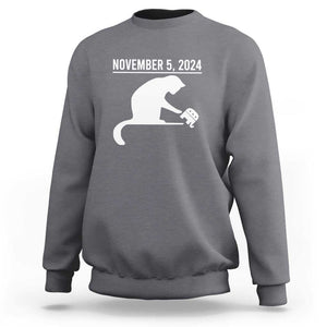 November 5, 2024 Women's Rights Sweatshirt Feminist for Women TS01 Charcoal Print Your Wear