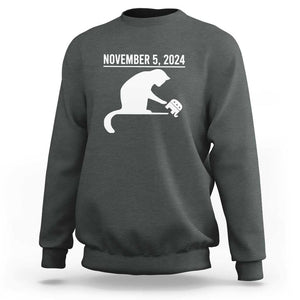 November 5, 2024 Women's Rights Sweatshirt Feminist for Women TS01 Dark Heather Print Your Wear