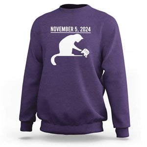 November 5, 2024 Women's Rights Sweatshirt Feminist for Women TS01 Purple Print Your Wear