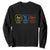 Autism Awareness Sweatshirt Chemical Elements Periodic Table ASD TS01 Black Printyourwear