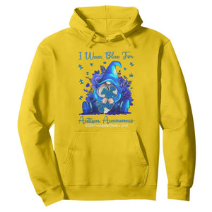 Gnome Autism Hoodie I Wear Blue For Autism Awareness Accept Understand Love TS01 Daisy Printyourwear