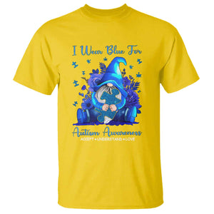 Gnome Autism T Shirt I Wear Blue For Autism Awareness Accept Understand Love TS01 Daisy Printyourwear