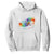 Autism Acceptance Hoodie Accept Understand Love Rainbow Infinity With Butterfly Feathers TS01 White Printyourwear