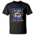 Dinosaur Skeleton Autism T Shirt Her Fight is My Fight Love Support Fighters TS01 Black Printyourwear