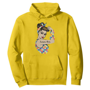 Autism Mom Hoodie Strong Woman Understand Love Support TS01 Daisy Printyourwear