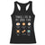 Funny Crypto Investing Racerback Tank Top Things I Do Spare Time Bitcoin BTC Crypto Cryptocurrency TS02 Black Print Your Wear