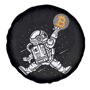 Funny Crypto Investing Spare Tire Cover Bitcoin HODL BTC Astronaut Trader TS02 Print Your Wear