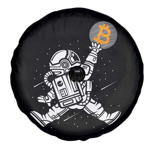 Funny Crypto Investing Spare Tire Cover Bitcoin HODL BTC Astronaut Trader TS02 Print Your Wear