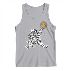 Funny Crypto Investing Tank Top Bitcoin HODL BTC Astronaut Trader TS02 Athletic Heather Print Your Wear