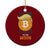 Funny Trump Crypto Investing Ceramic Ornament To The Moon Bitcoin Hodler American Flag TS02 1pc Red Print Your Wear