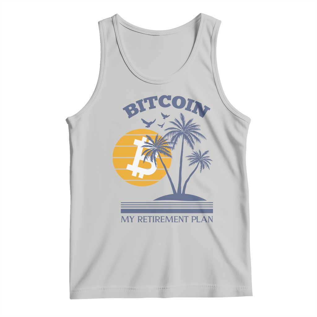 Funny Crypto Investing Tank Top Bitcoin My Retirement Plan TS02 Ash Print Your Wear