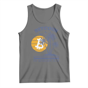 Funny Crypto Investing Tank Top Bitcoin My Retirement Plan TS02 Black Heather Print Your Wear