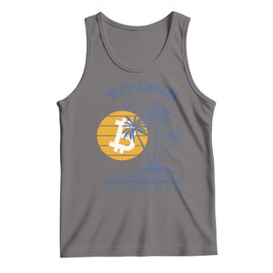 Funny Crypto Investing Tank Top Bitcoin My Retirement Plan TS02 Deep Heather Print Your Wear