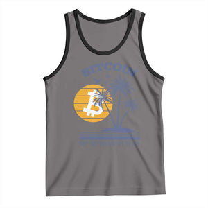 Funny Crypto Investing Tank Top Bitcoin My Retirement Plan TS02 Deep Heather Black Print Your Wear
