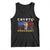 Trump Crypto Tank Top Trump Crypto President Funny MAGA Bitcoin American Flag TS02 Black Print Your Wear