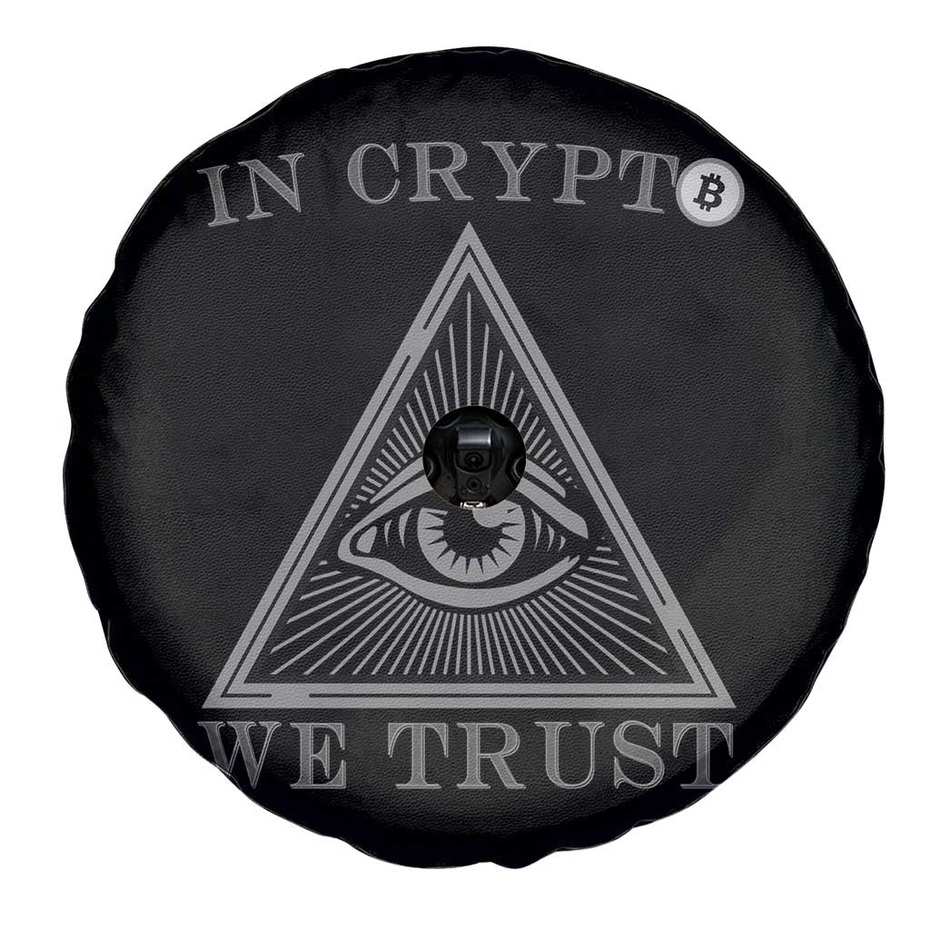 Funny Crypto Spare Tire Cover In Crypto We Trust Bitcoin Cryptocurrency TS02 Print Your Wear