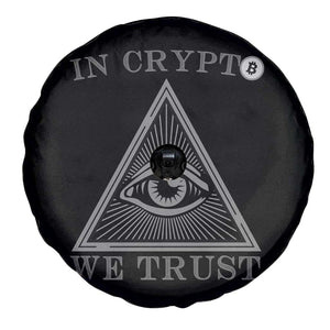 Funny Crypto Spare Tire Cover In Crypto We Trust Bitcoin Cryptocurrency TS02 Print Your Wear
