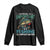 Funny Fishing Long Sleeve Shirt School Is Important But Fishing Is Importanter Bass Fisherman TS02 Black Print Your Wear
