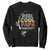 Fishing Dad Sweatshirt Reel Cool Papa Retro Vintage TS02 Black Print Your Wear