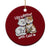 Cat Lover Ceramic Ornament Life Is Better With Cats Cute TS02 1pc Red Print Your Wear