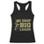 Funny Truck Driver Racerback Tank Top I Drop Big Load Funny Big Rig Semi-Trailer Dad TS02 Black Print Your Wear