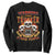 Funny Truck Driver Skull Sweatshirt Warning This Trucker Doesn't Play Well With Stupid People TS02 Black Print Your Wear