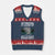 Funny Fishing V-Neck Knit Sweater Vest Stress Is Caused By Not Fishing Enough Bass Fly Lovers Fisherman TS02 Navy Red Print Your Wear