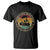 Funny I Have A One Track Mind T Shirt Train Railroad Retro Engine Model TS02 Black Print Your Wear