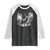 Deer Hunting Raglan Shirt Deer Forest Nature Lover Stag Hunter TS02 Black White Print Your Wear