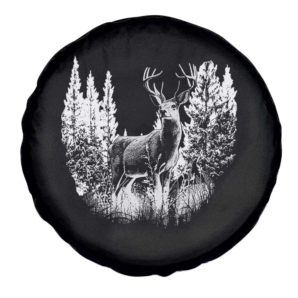 Deer Hunting Spare Tire Cover Deer Forest Nature Lover Stag Hunter TS02 Print Your Wear