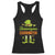 Funny St Patricks Day Racerback Tank Top Shenanigans Coordinator Leprechaun Costume TS02 Black Print Your Wear