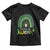 Funny St Patricks Day Toddler T Shirt Happy Go Lucky Shamrock Rainbow TS02 Black Print Your Wear