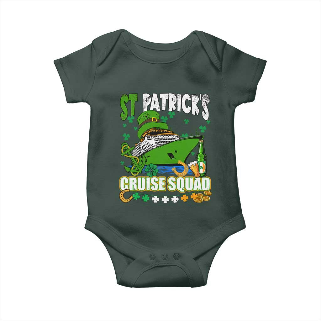 Funny St Patricks Cruise Baby Onesie Holiday Trip Family Group Matching TS02 Print Your Wear