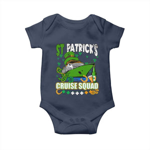 Funny St Patricks Cruise Baby Onesie Holiday Trip Family Group Matching TS02 Navy Print Your Wear