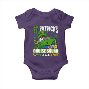 Funny St Patricks Cruise Baby Onesie Holiday Trip Family Group Matching TS02 Purple Print Your Wear