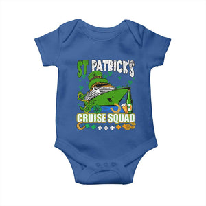 Funny St Patricks Cruise Baby Onesie Holiday Trip Family Group Matching TS02 Royal Blue Print Your Wear
