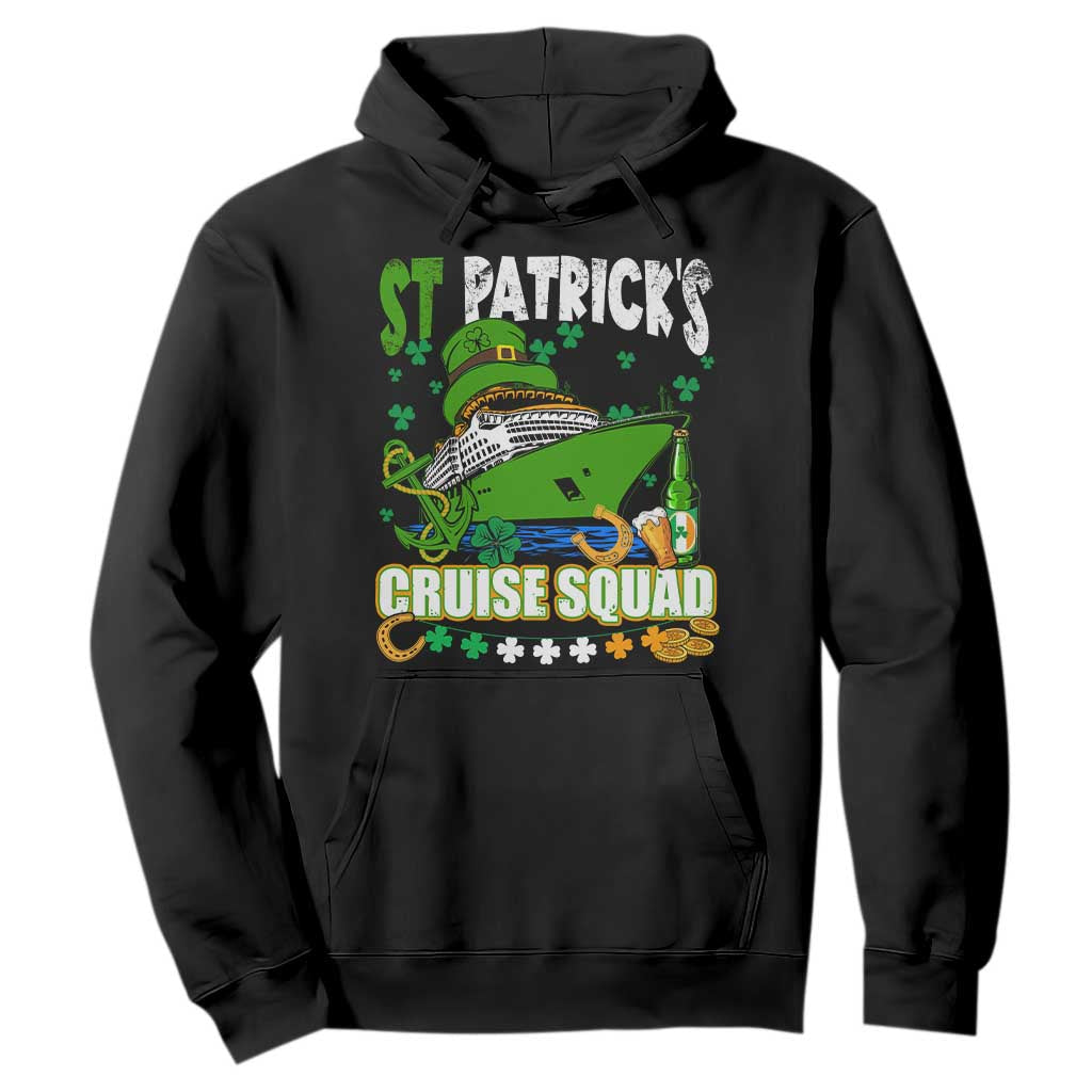Funny St. Patricks Cruise Hoodie Holiday Trip Family Group Matching TS02 Black Printyourwear