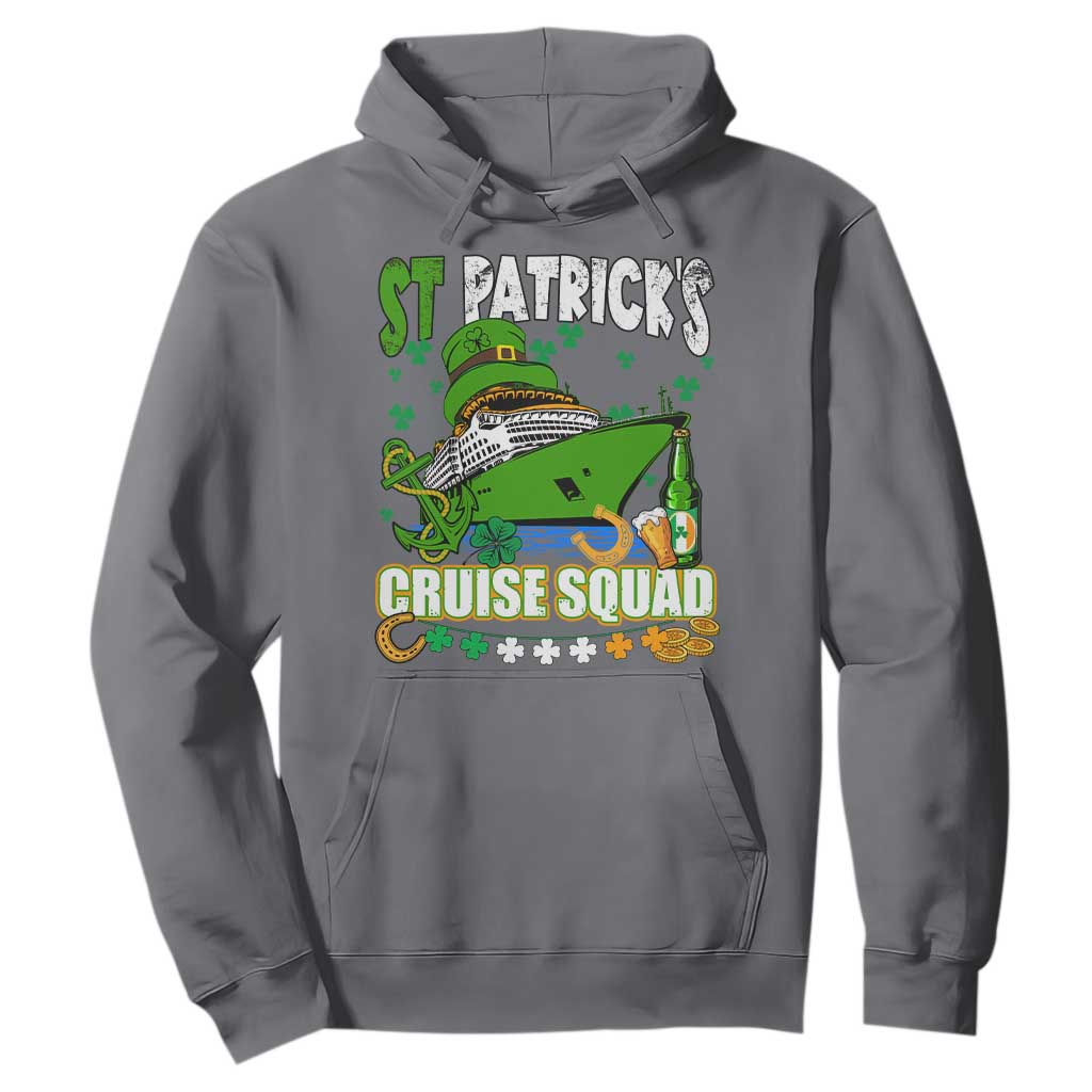 Funny St. Patricks Cruise Hoodie Holiday Trip Family Group Matching TS02 Charcoal Printyourwear