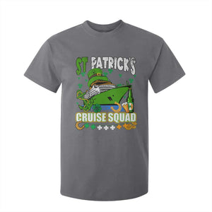 Funny St Patricks Cruise T Shirt For Kid Holiday Trip Family Group Matching TS02 Charcoal Print Your Wear
